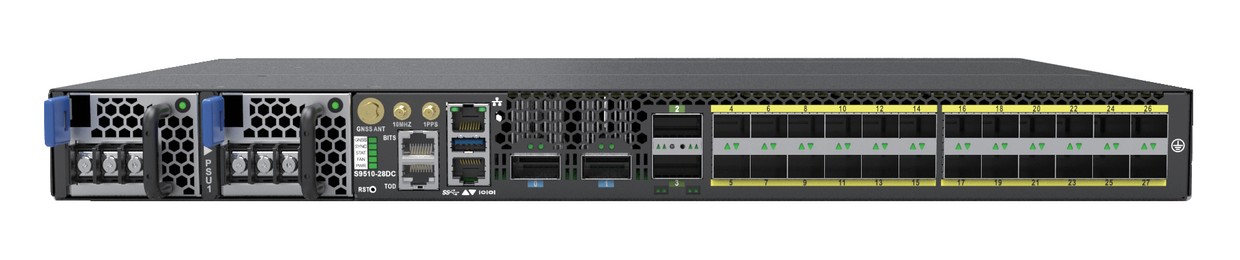 UfiSpace S9510-28DC front panel