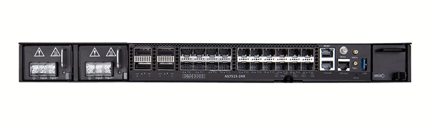 Edgecore AS7515-24X CSR430 open aggregation router front view