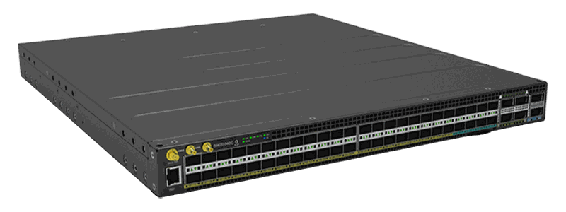 UfiSpace S9620-54DC, offener Access-Router mit Broadcom Qumran3U (BCM88400), Frontansicht